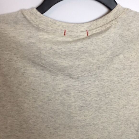 NWT Robert Graham Movember graphic short sleeve oatmeal tee t-shirt Sz Medium - Picture 5 of 16